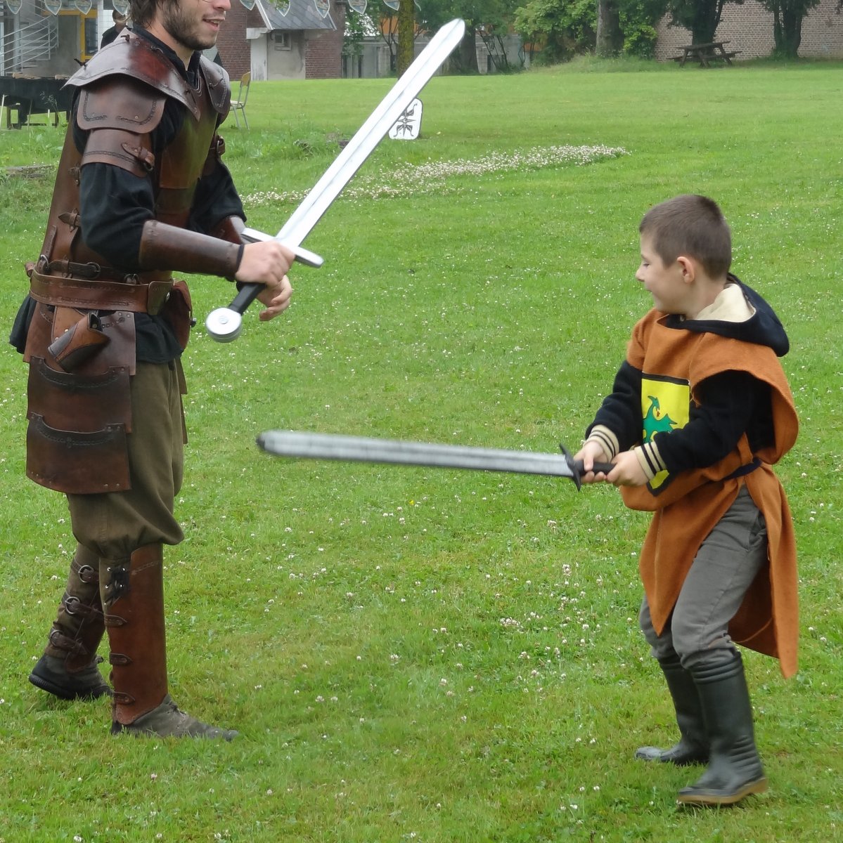 Dragon revient sous l’œil émerveillé des enfants