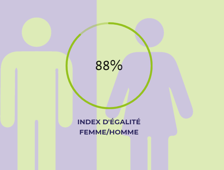 INDEX 2020 DE L’ÉGALITÉ FEMME/HOMME